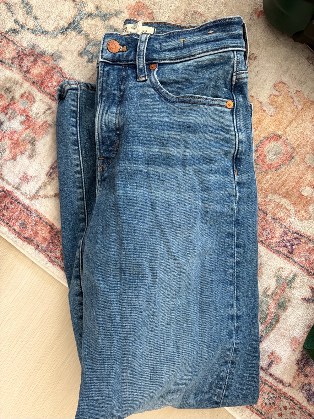 Madewell perfect vintage wide leg jeans